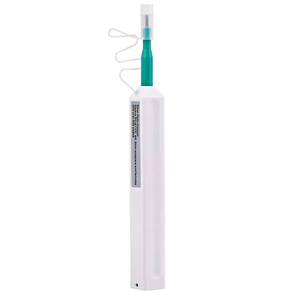 NEPZ 2.5mm One-Click Fiber Optic Cleaner Pen - SC/FC/ST Connector, 800+