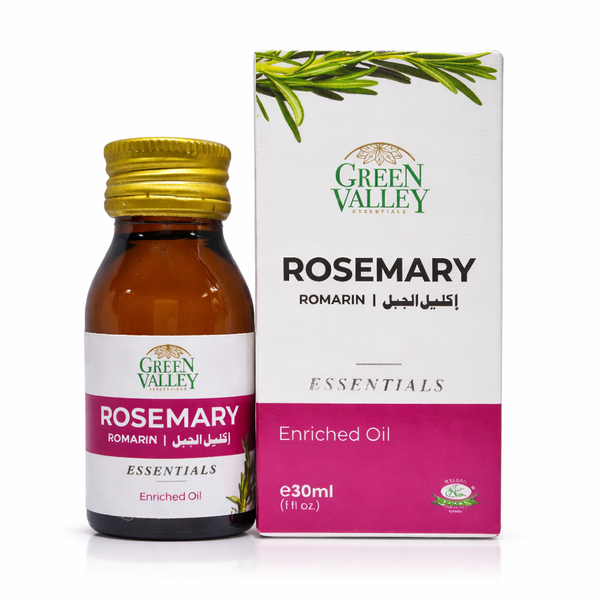 Green Valley Rosemary Enriched Hair &amp; Scalp Oil Natural Care 30ml