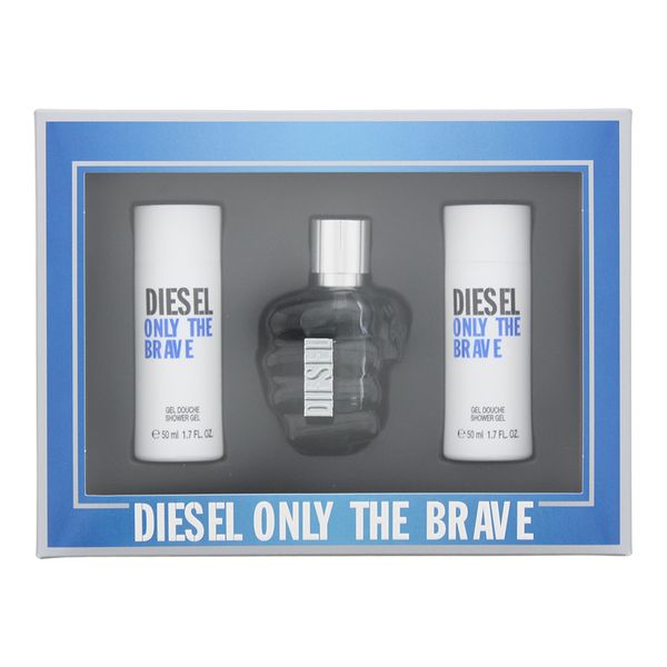 Diesel Only The Brave 3 Piece Gift Set (Parallel Import)
