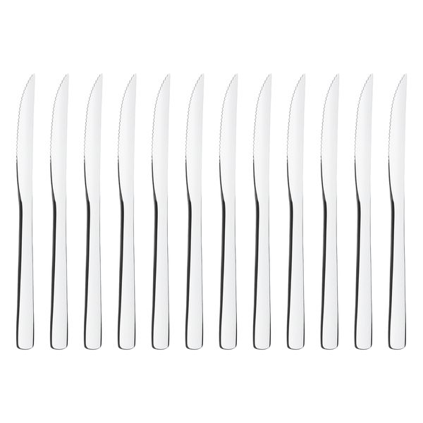 Tramontina Steak Knife Oslo Range Stainless Steel - 12 Piece