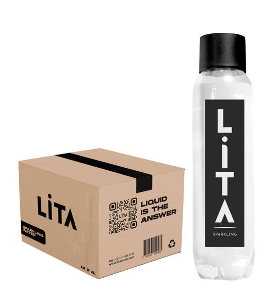 Lita Water Sparkling 1000ml (Case of 12)