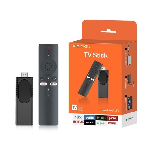 HD 4K Android TV Stick with Remote, Netflix and YouTube