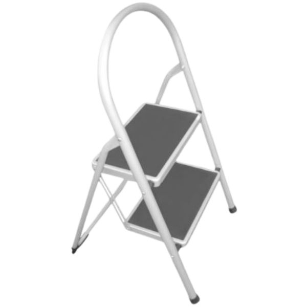 Ladder Portable 2 Step Folding Ladder Folding Non-Slip and Stable