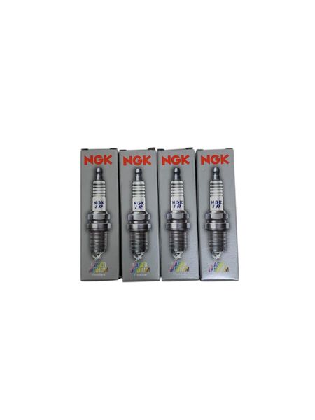 NGK BKR6EQUP Spark Plugs x 4