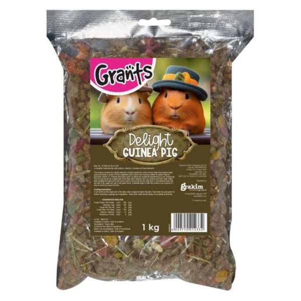 Grants Delight Guinea Pig Food 1kg