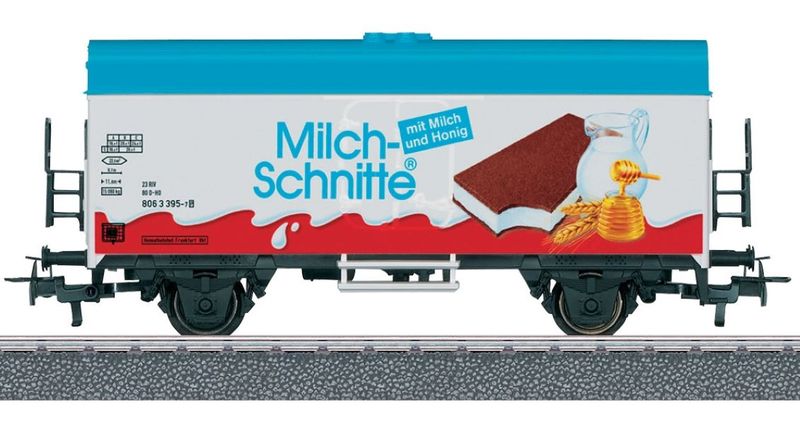 Marklin HO Refrigerator Car Milch=Schnitte (44203)