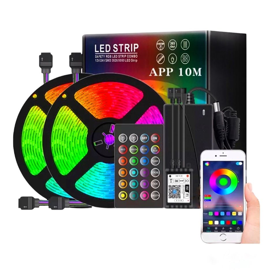 10m Smart LED Light Strip 5050 Buy Online in South Africa