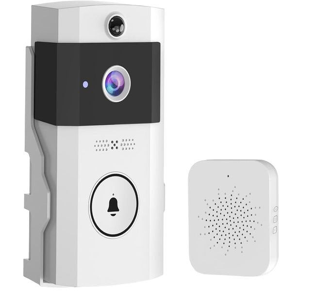 Wireless Wi-Fi Video Doorbell Camera with Two Way Audio