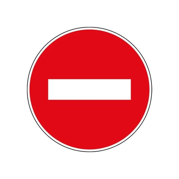 Waterproof Reflective Traffic Warning Sign Construction Safety Mark