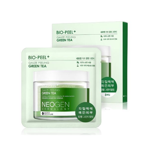 Neogen - Bio-Peel Gauze Peeling Green Tea 8 Pads (Parallel Import)