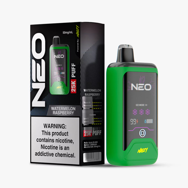 Nasty NEO 25K Puff 50mg Disposable Watermelon Raspberry