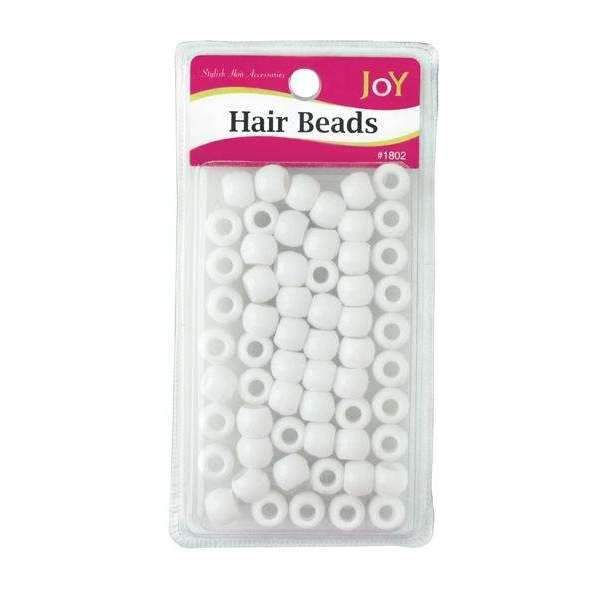 ANN01802 - Joy - Big Round Beads Large Size 60Ct White - 6 Pack