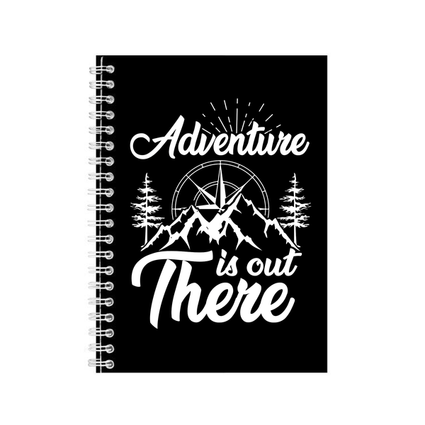 Out There A5 Notebook Pad for Adventure Lovers Trendy Graphic Present 013