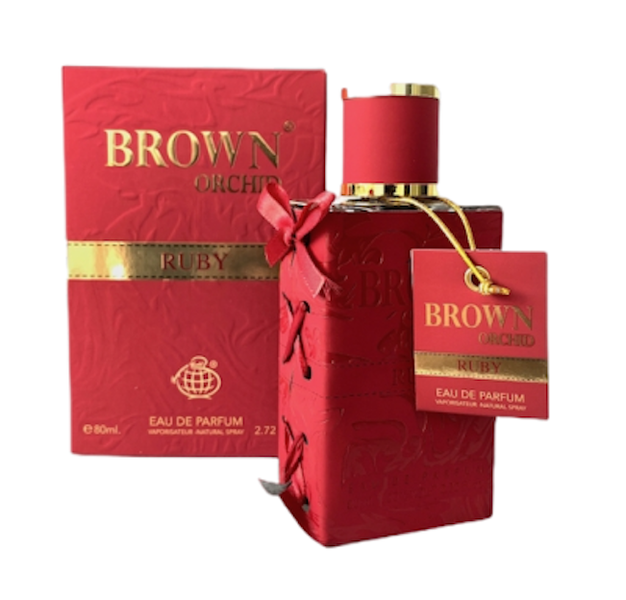 Brown Orchid Ruby Eau De Parfum For Women 80ml Perfume