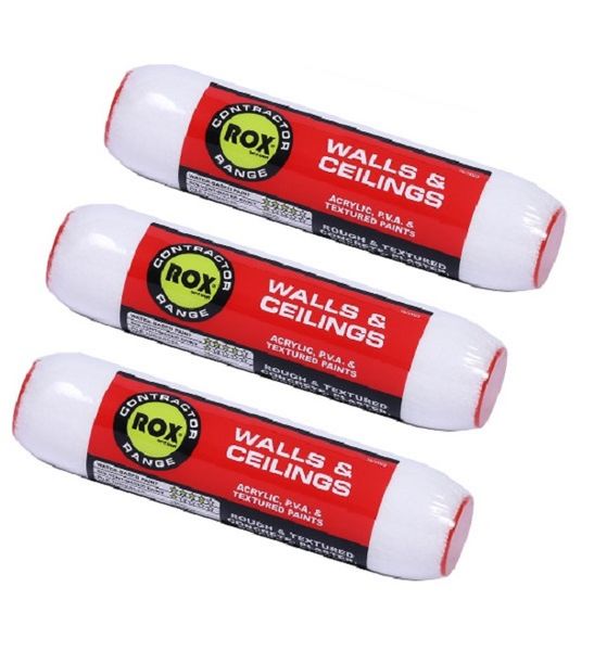 Rox Con Walls &amp; Ceilings R &amp; T - 230 Mm 3 Pack Paint Roller