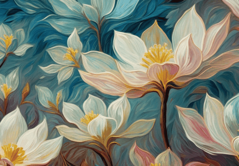 Canvas Wall Art Home Decor - Floral Peace