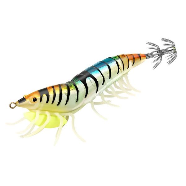 AS Hard Bait Glow Soft Shrimp Hook18g Noise Sound Squid Jigs Fishing Lure