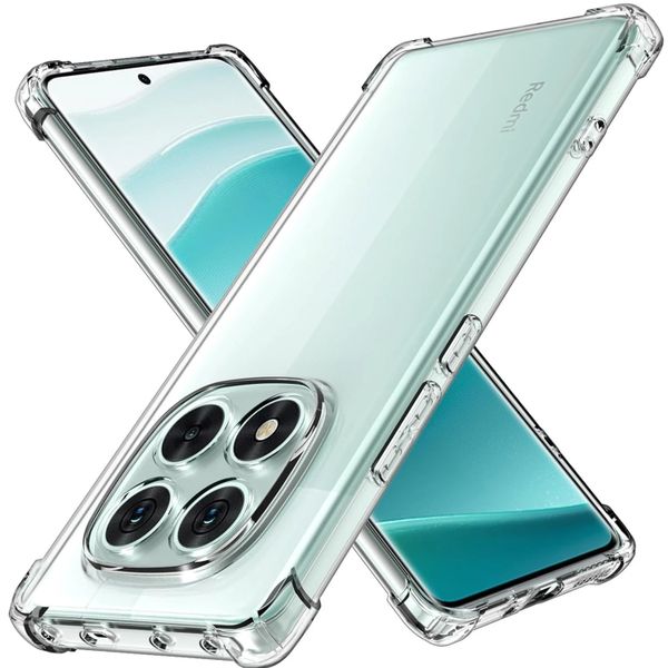 Compatible with Redmi Note 14 Pro 5G Case Clear Drop-Proof Cover Phone Case
