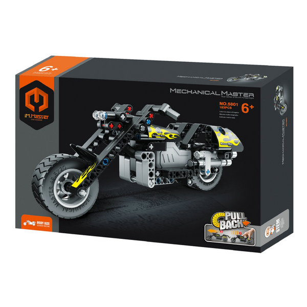 Pull Back Motorcycle 183 Pieces by iM.Master