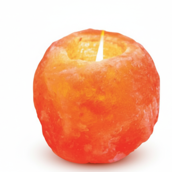 Himalayan Salt Candle Holder - 1 Hole