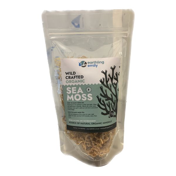 Irish Seamoss 75g (Raw, Natural &amp; Wild-Crafted)