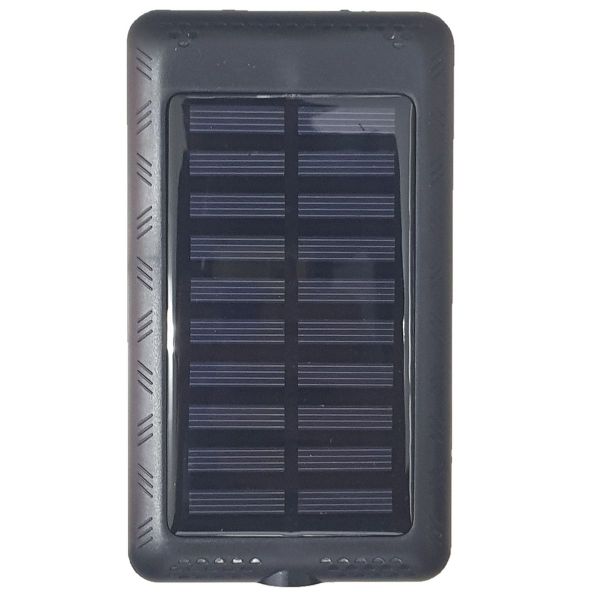 Portable Solar Power Bank With Light and Compass - 15000mAh