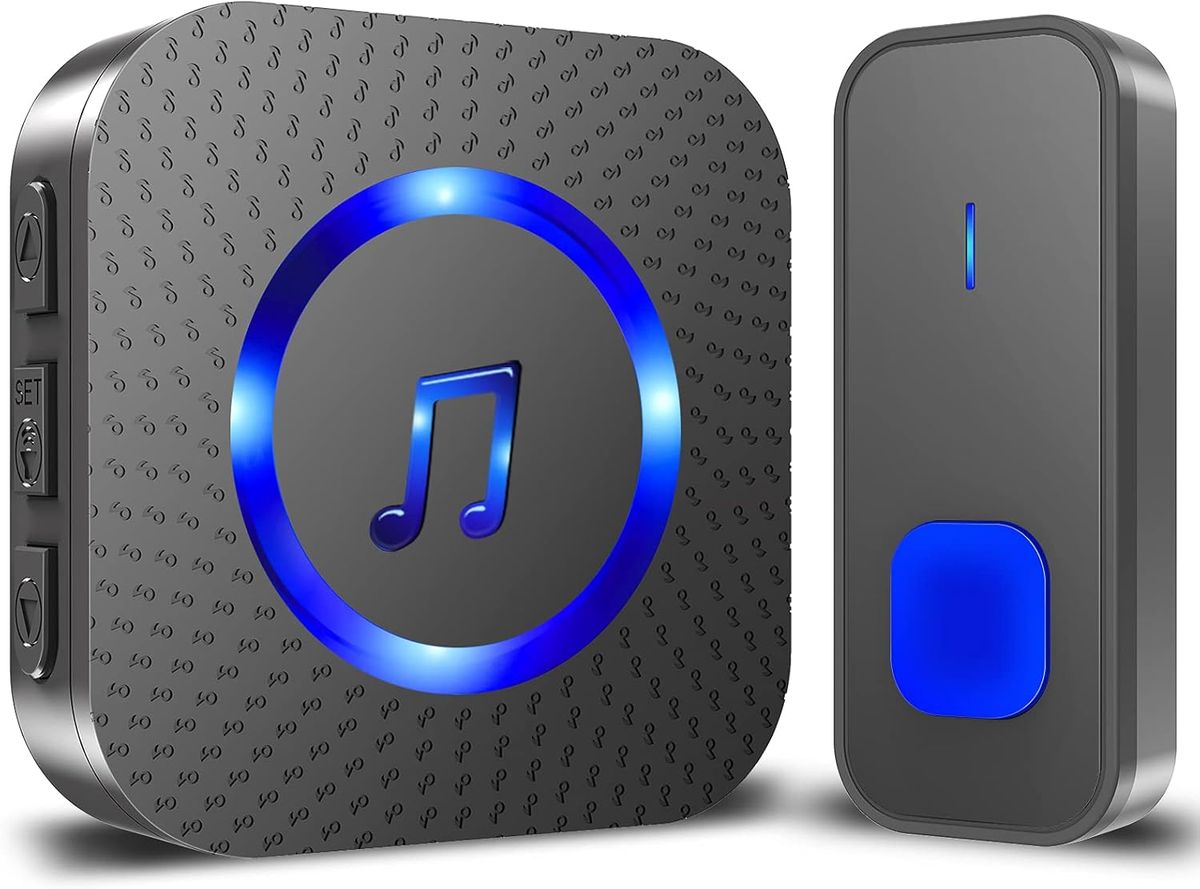 Wireless Doorbell - Waterproof Doorbell - Chime Operating at 400M