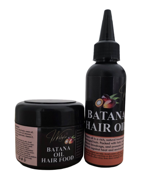 100% Raw Organic Batana Oil Butter and Hair Oil