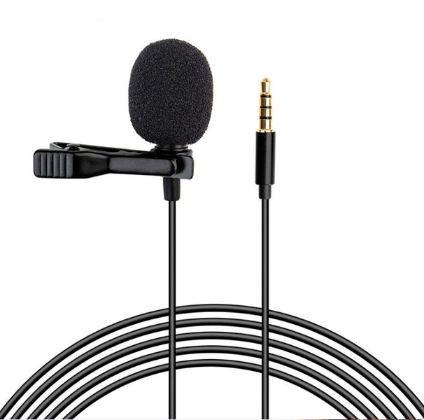 Portable 3.5mm Wired Lavalier Microphone-M-01