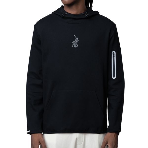 Polo Sport Tech Fleece Black Tracksuit Set