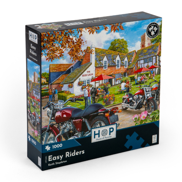 House of Puzzles - Easy Riders - 1000 Piece Jigsaw Puzzle