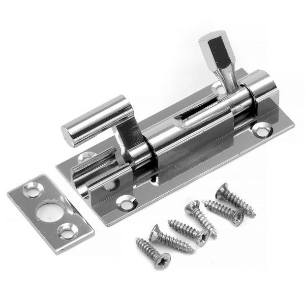 Kaufmann Barrel Bolt 76mm Chrome Plated Necked