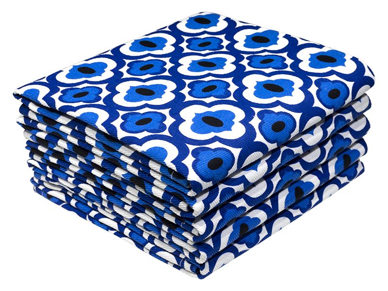 Multipurpose ,Easy clean, Absorbent Kitchen Towel Design 2598 -(05 Piece)