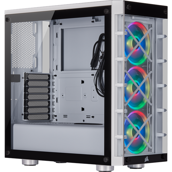 Corsair iCue 465X RGB Mid-Tower ATX Smart Case - Black