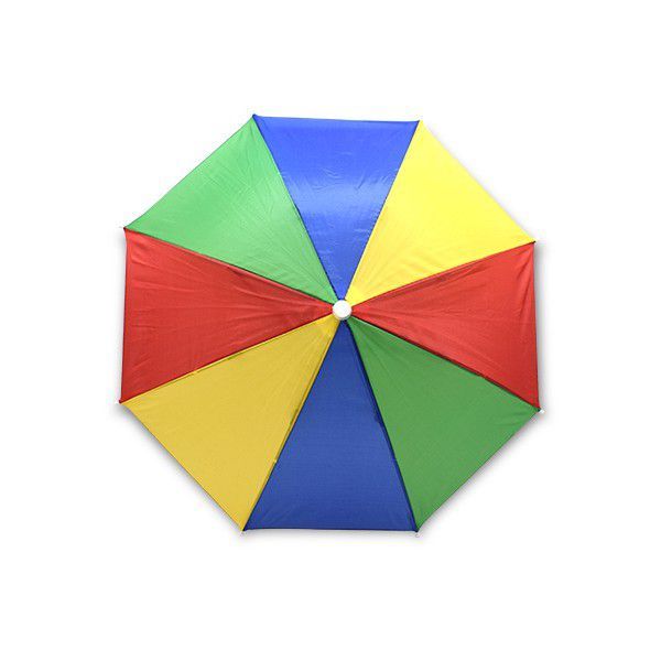 Rainbow Umbrella Hat - Pack of 2