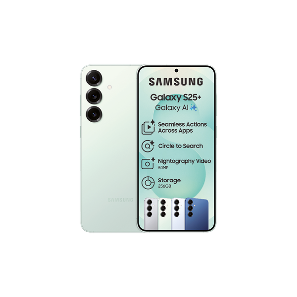 Samsung Galaxy S25+ 5G 256GB Dual Sim - Mint