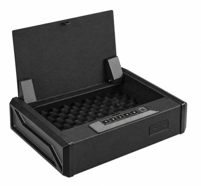Biometric Fingerprint 3-Way Quick Access Gun Safe Box