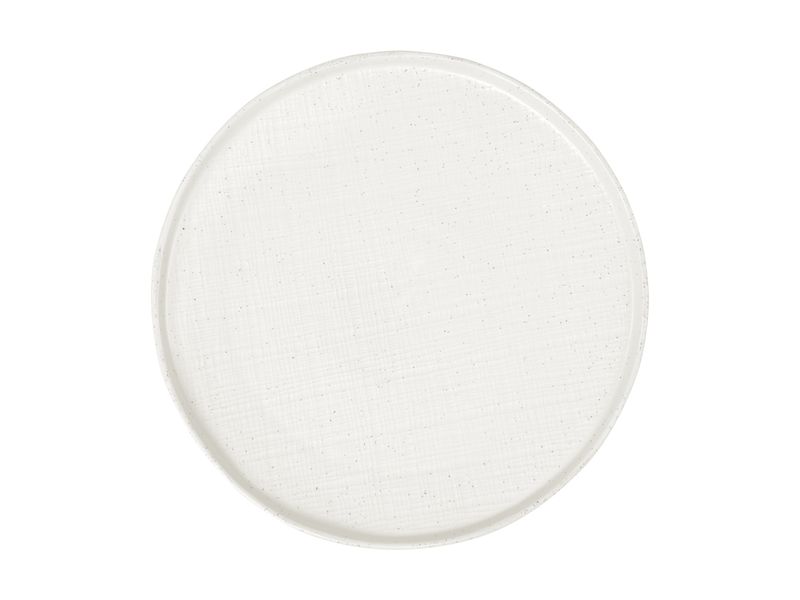 Maxwell and Williams Onni High Rim Dinner Plate 26.5cm - White - Set of 4