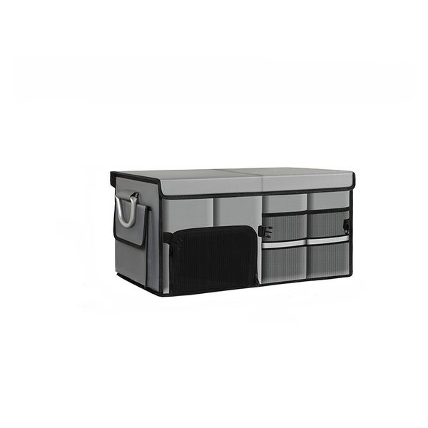 72L Car Trunk Organizer with Shoe Compartment | Foldable &amp; Waterproof