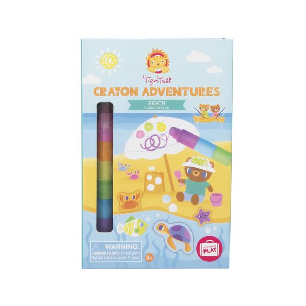 Tiger Tribe Crayon Adventures - Beach