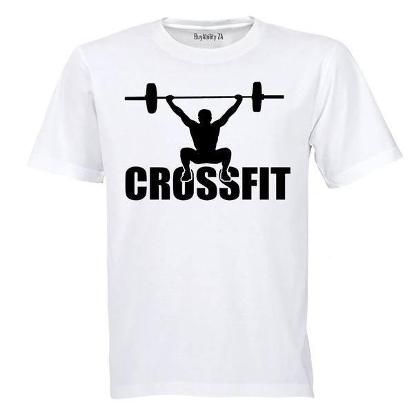 Crossfit Weightlifting - Mens - T-Shirt - White
