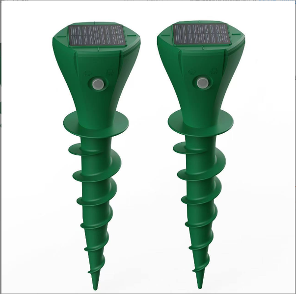 Solar-Powered Electric Animal Repeller for Field Mice