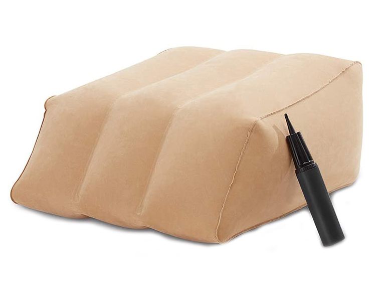 Inflatable Portable Leg Ramp Pillow - Improve Circulation &amp; Reduce Swelling