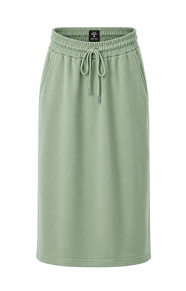 Secret Shield Sage Serenity Midi Eucalyptus Breeze Skirt