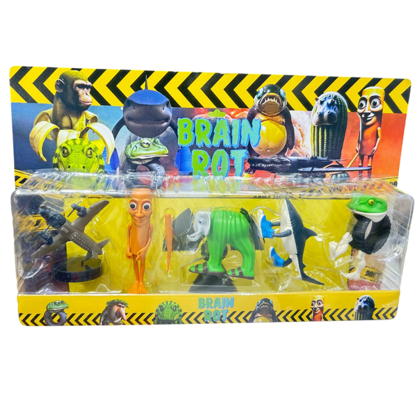 Brain Rot Action Figures 5 Piece