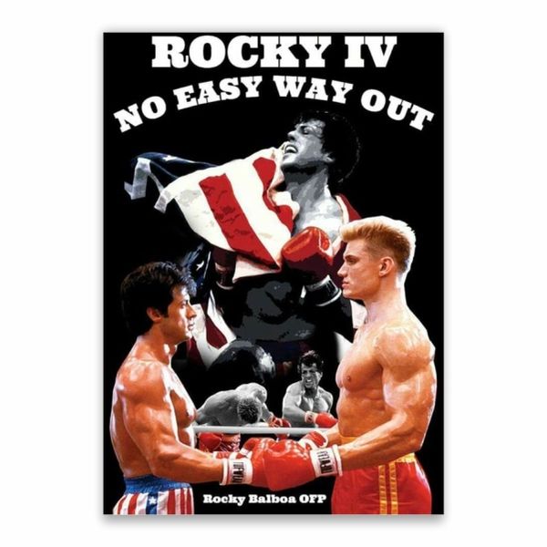 Rocky IV No Easy Way Out Poster - A1