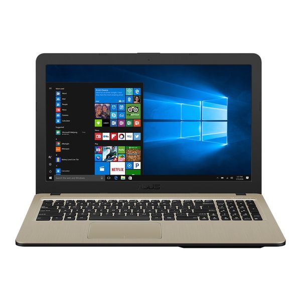 Asus Vivobook 15 Celeron N3350 4GB 15.6" HD Notebook - Chocolate Brown