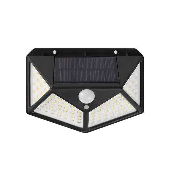 100 LED Solar Motion Sensor Wall Light With 3 Modes-GD-177