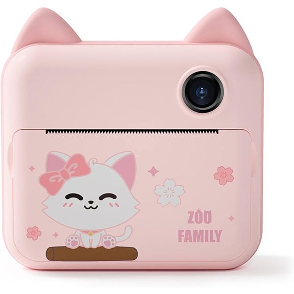 Kids Camera Children Instant Camera Photo PrinterIPS Screen Christmas Gifts