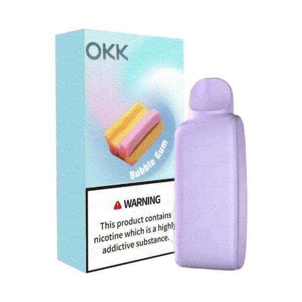 OKK Cross 5000 Puffs Disposable POD Kit - Bubble Gum